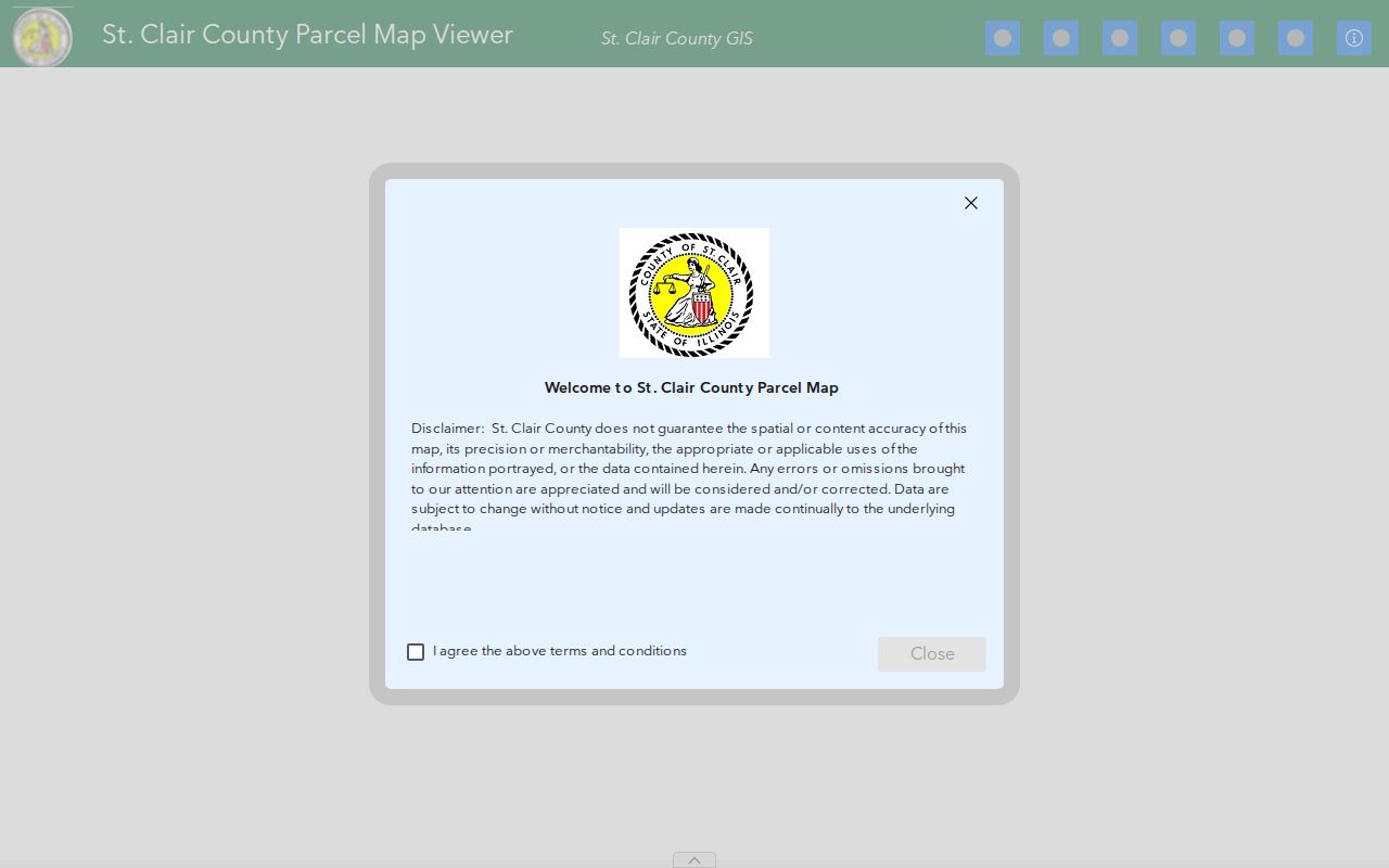 St. Clair County GIS parcel viewer for mapping Belleville addresses